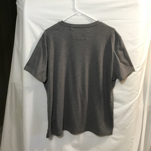 Banana Republic Luxury Touch Gray Tee - Picture 2 of 4